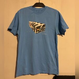 Paper Planes Sky Blue Graphic Tee